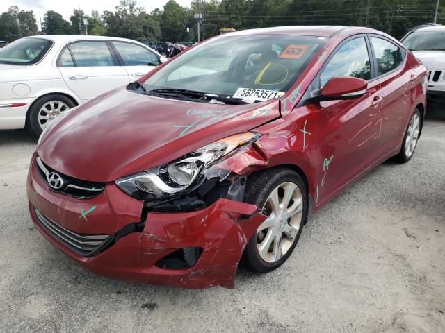 Photo 1 VIN: 5NPDH4AE9DH228440 - HYUNDAI ELANTRA GL 