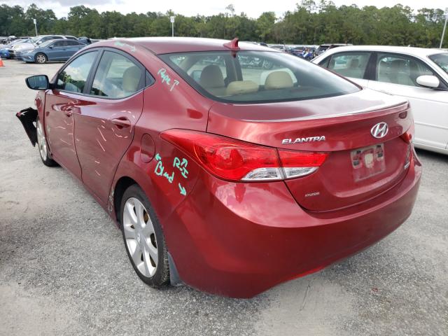 Photo 2 VIN: 5NPDH4AE9DH228440 - HYUNDAI ELANTRA GL 