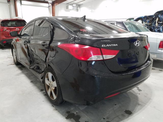 Photo 2 VIN: 5NPDH4AE9DH255010 - HYUNDAI ELANTRA GL 