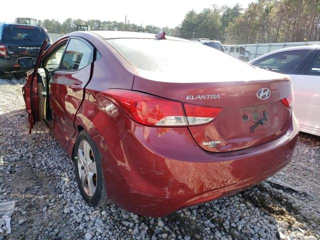 Photo 2 VIN: 5NPDH4AE9DH255105 - HYUNDAI ELANTRA GL 