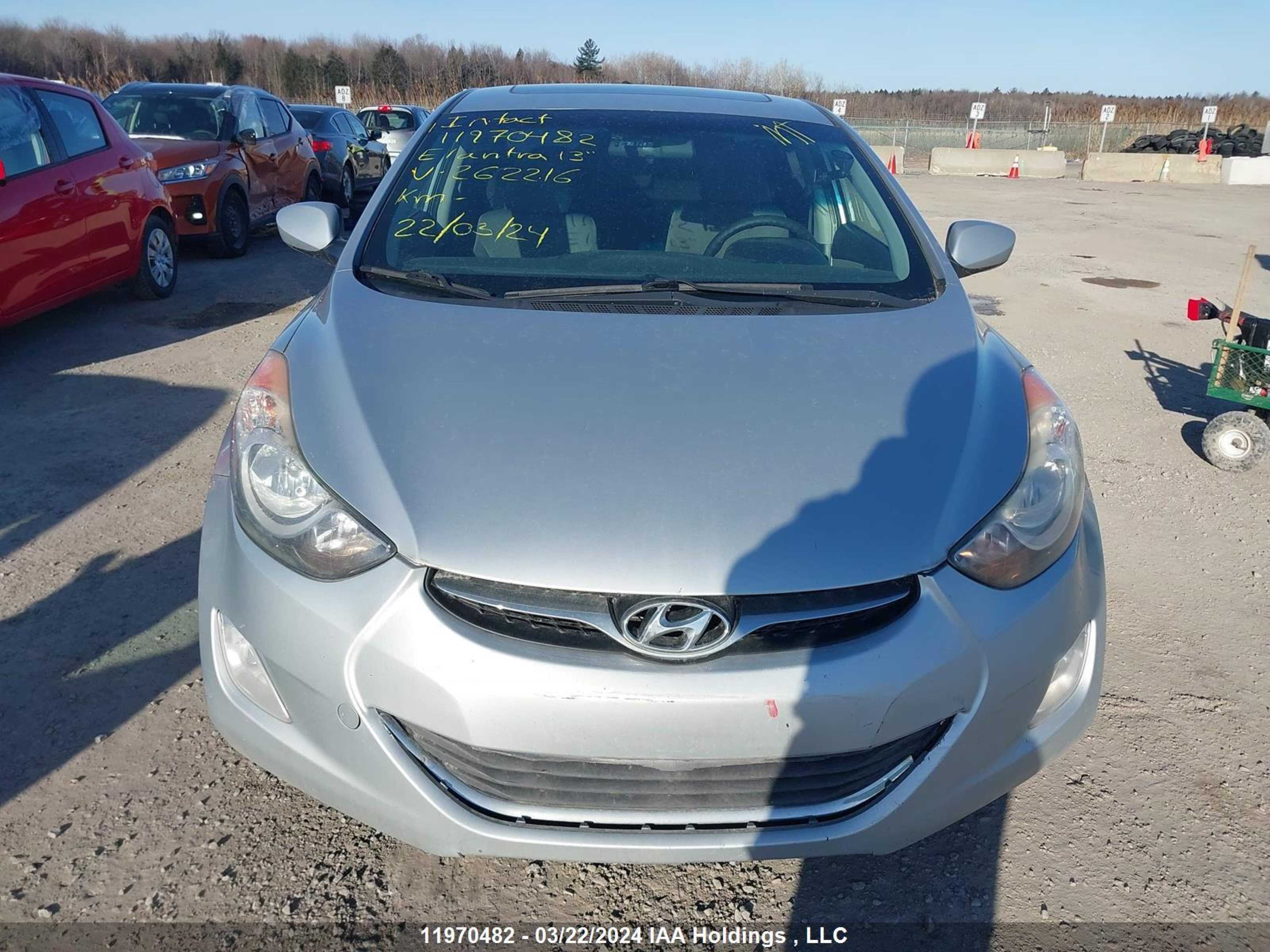 Photo 11 VIN: 5NPDH4AE9DH262216 - HYUNDAI ELANTRA 