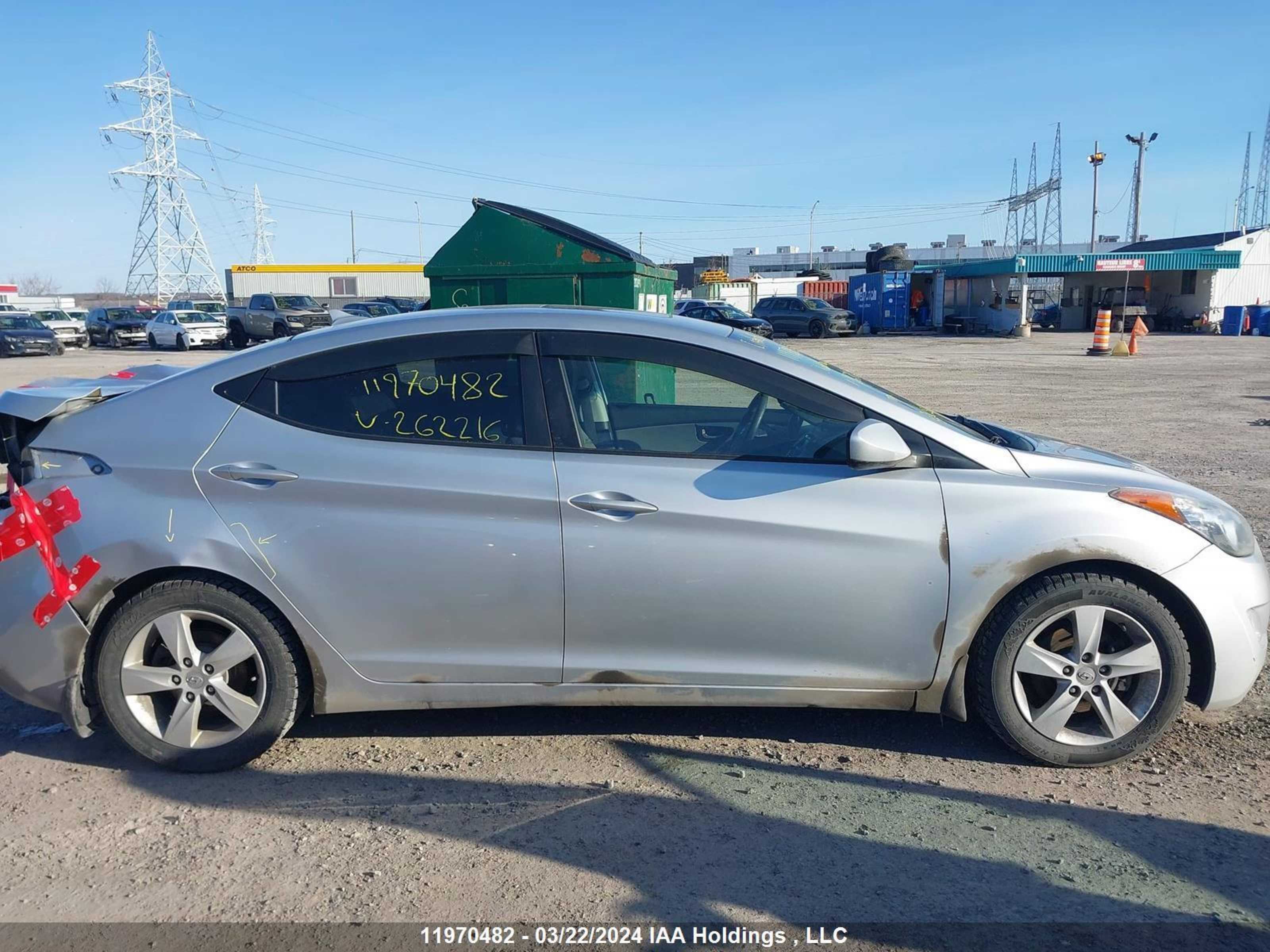 Photo 12 VIN: 5NPDH4AE9DH262216 - HYUNDAI ELANTRA 