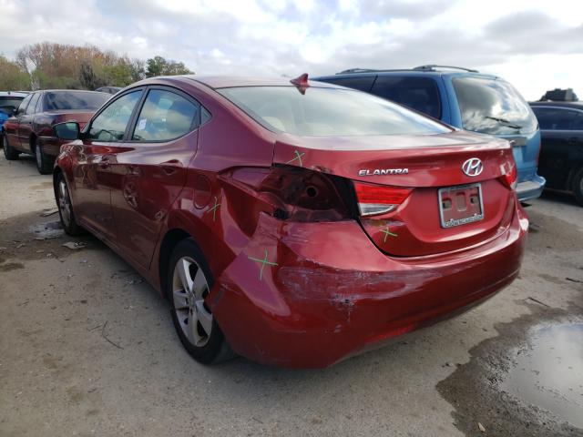 Photo 2 VIN: 5NPDH4AE9DH268856 - HYUNDAI ELANTRA GL 