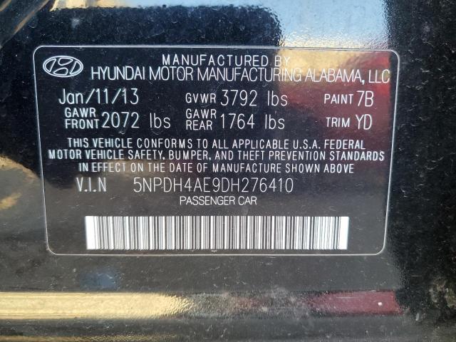 Photo 12 VIN: 5NPDH4AE9DH276410 - HYUNDAI ELANTRA GL 