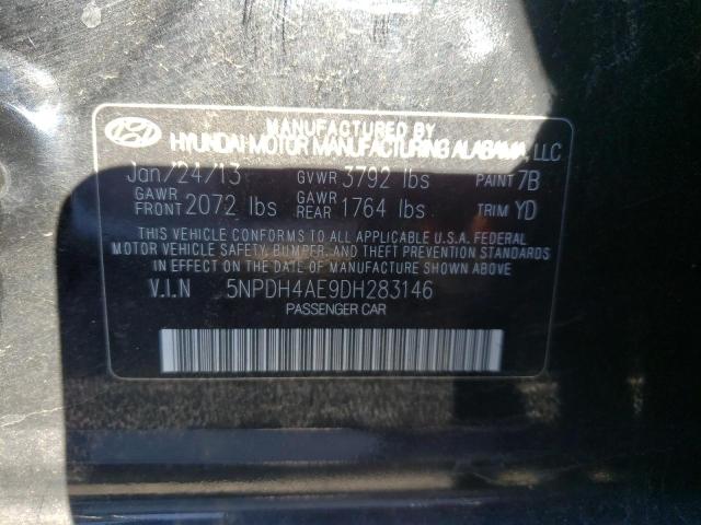 Photo 11 VIN: 5NPDH4AE9DH283146 - HYUNDAI ELANTRA 