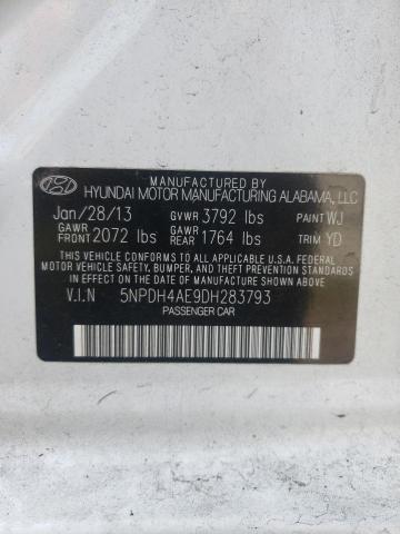 Photo 11 VIN: 5NPDH4AE9DH283793 - HYUNDAI ELANTRA 