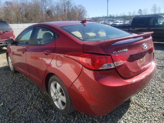 Photo 2 VIN: 5NPDH4AE9DH287598 - HYUNDAI ELANTRA GL 