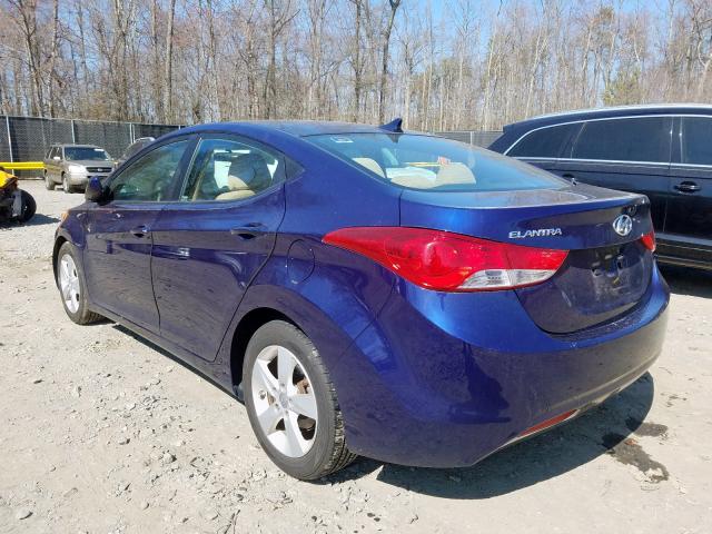 Photo 2 VIN: 5NPDH4AE9DH297869 - HYUNDAI ELANTRA GL 