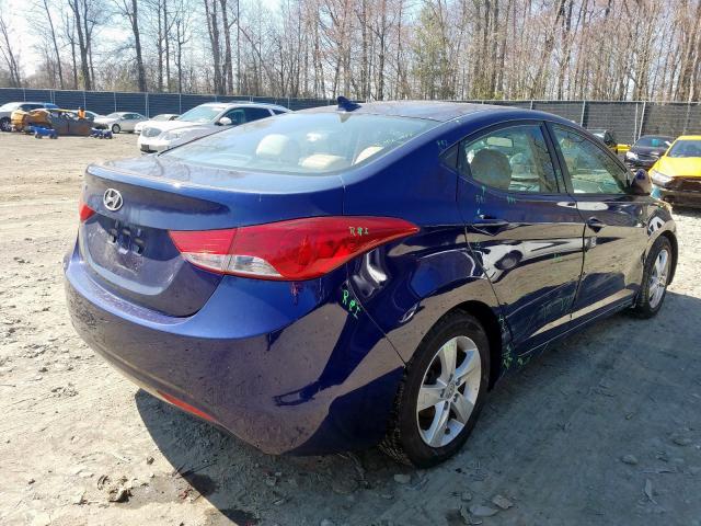 Photo 3 VIN: 5NPDH4AE9DH297869 - HYUNDAI ELANTRA GL 