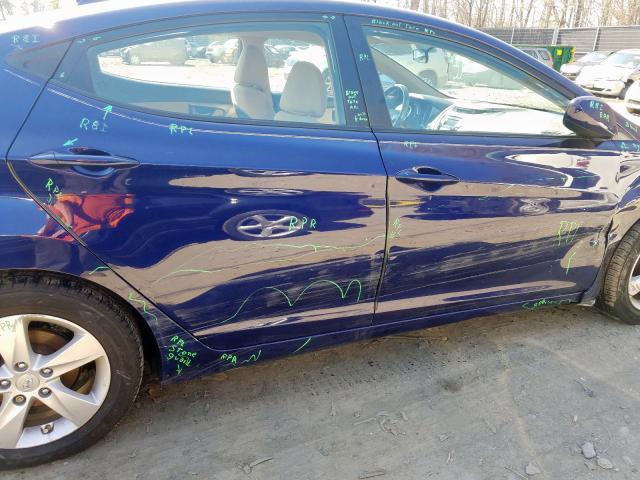 Photo 8 VIN: 5NPDH4AE9DH297869 - HYUNDAI ELANTRA GL 