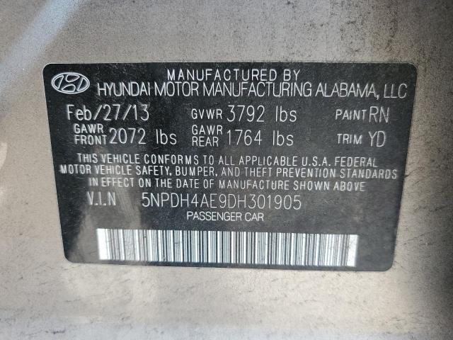 Photo 11 VIN: 5NPDH4AE9DH301905 - HYUNDAI ELANTRA GL 