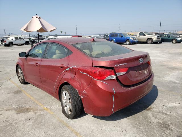 Photo 2 VIN: 5NPDH4AE9DH308255 - HYUNDAI ELANTRA GL 