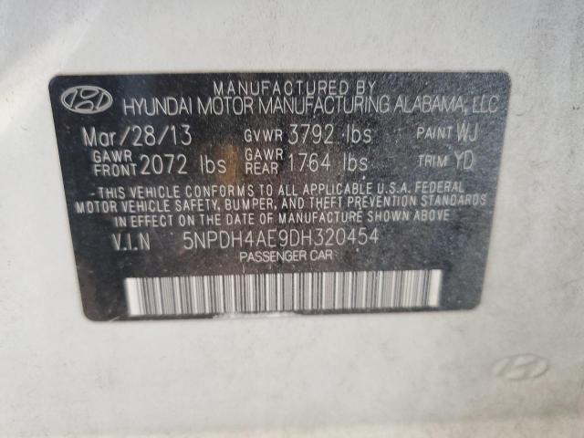 Photo 11 VIN: 5NPDH4AE9DH320454 - HYUNDAI ELANTRA 