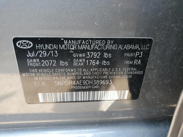 Photo 11 VIN: 5NPDH4AE9DH389693 - HYUNDAI ELANTRA 