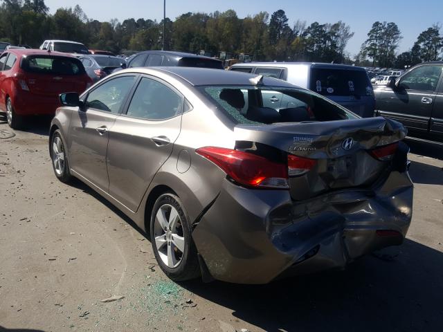 Photo 2 VIN: 5NPDH4AE9DH393257 - HYUNDAI ELANTRA GL 