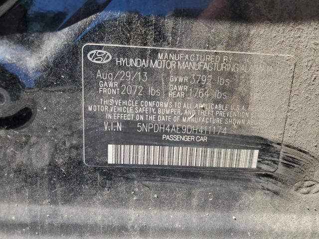 Photo 11 VIN: 5NPDH4AE9DH411174 - HYUNDAI ELANTRA 