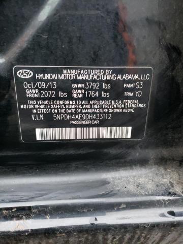 Photo 11 VIN: 5NPDH4AE9DH433112 - HYUNDAI ELANTRA GL 