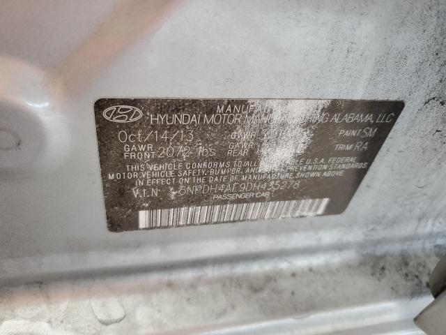 Photo 12 VIN: 5NPDH4AE9DH435278 - HYUNDAI ELANTRA 