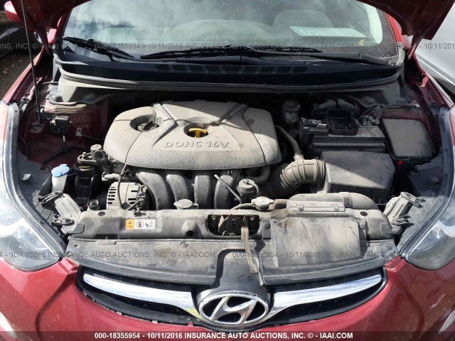 Photo 9 VIN: 5NPDH4AE9DH436740 - HYUNDAI ELANTRA 