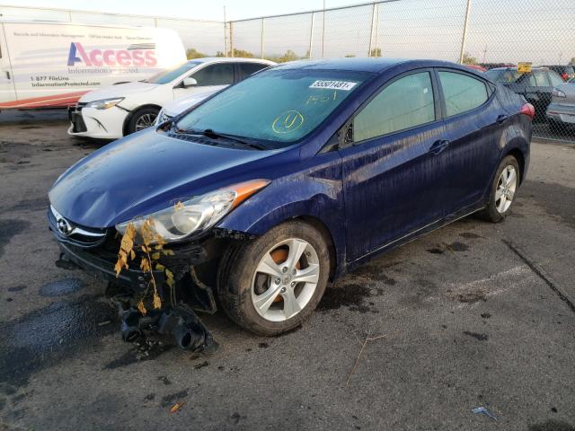 Photo 1 VIN: 5NPDH4AE9DH455062 - HYUNDAI ELANTRA GL 