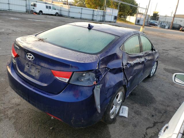 Photo 3 VIN: 5NPDH4AE9DH455062 - HYUNDAI ELANTRA GL 