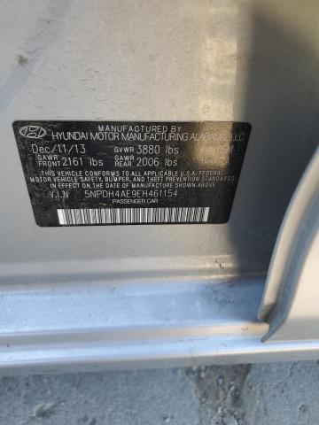 Photo 11 VIN: 5NPDH4AE9EH461154 - HYUNDAI ELANTRA SE 