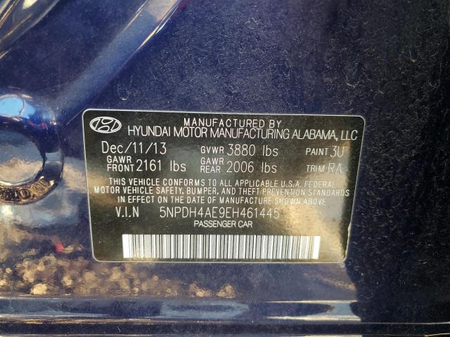 Photo 11 VIN: 5NPDH4AE9EH461445 - HYUNDAI ELANTRA 