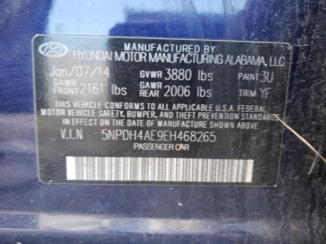 Photo 11 VIN: 5NPDH4AE9EH468265 - HYUNDAI ELANTRA 