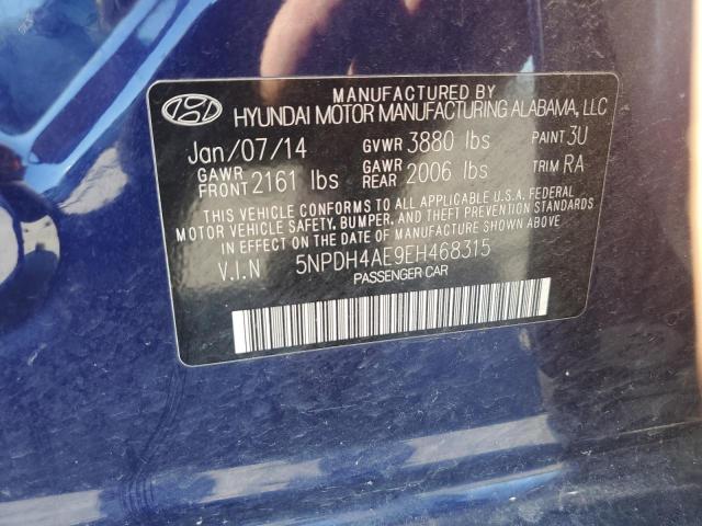 Photo 11 VIN: 5NPDH4AE9EH468315 - HYUNDAI ELANTRA SE 