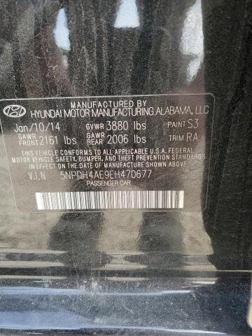 Photo 11 VIN: 5NPDH4AE9EH470677 - HYUNDAI ELANTRA 