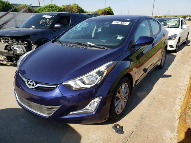 Photo 1 VIN: 5NPDH4AE9EH476849 - HYUNDAI ELANTRA SE 