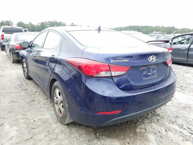 Photo 2 VIN: 5NPDH4AE9EH480934 - HYUNDAI ELANTRA SE 