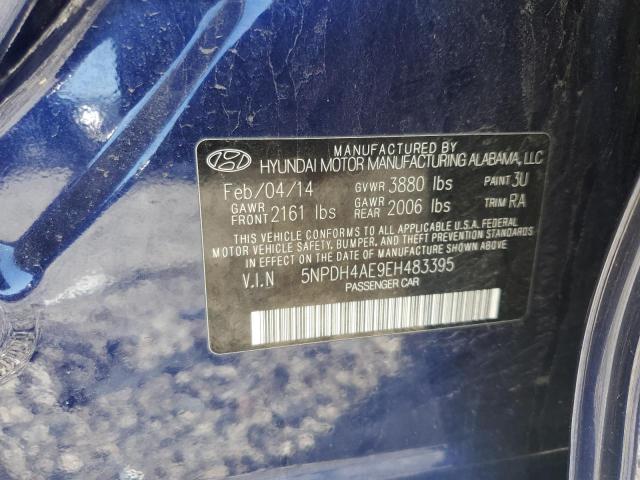 Photo 11 VIN: 5NPDH4AE9EH483395 - HYUNDAI ELANTRA 