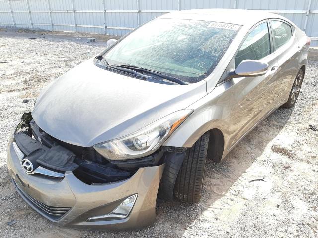 Photo 1 VIN: 5NPDH4AE9EH489956 - HYUNDAI ELANTRA SE 