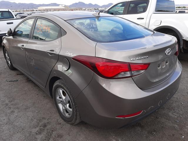 Photo 2 VIN: 5NPDH4AE9EH502026 - HYUNDAI ELANTRA SE 