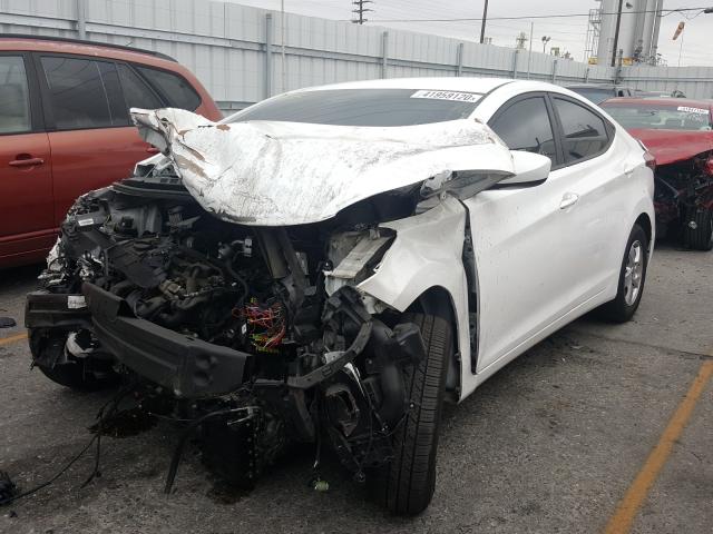 Photo 1 VIN: 5NPDH4AE9EH516458 - HYUNDAI ELANTRA SE 