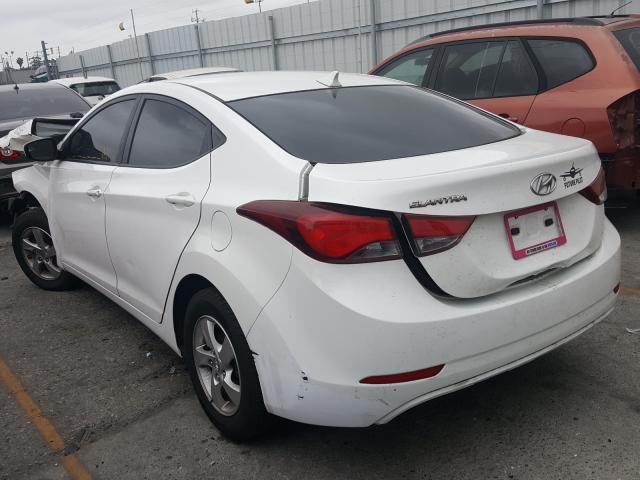 Photo 2 VIN: 5NPDH4AE9EH516458 - HYUNDAI ELANTRA SE 