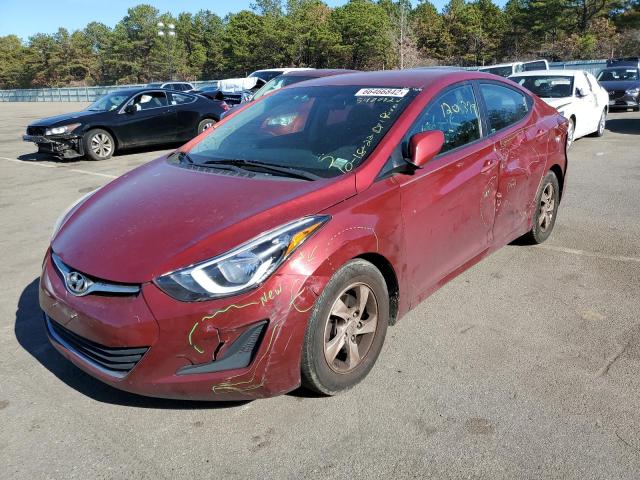 Photo 1 VIN: 5NPDH4AE9EH540002 - HYUNDAI ELANTRA 