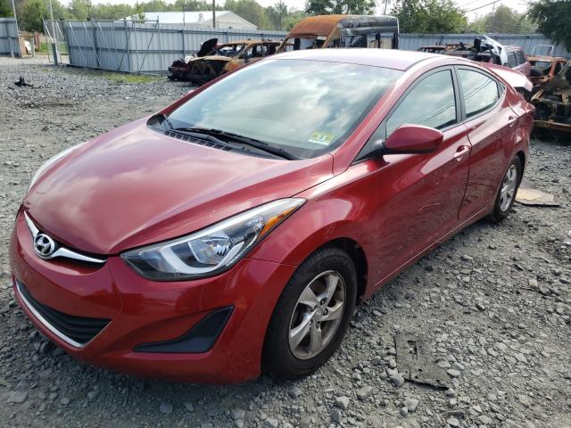 Photo 1 VIN: 5NPDH4AE9EH544969 - HYUNDAI ELANTRA SE 