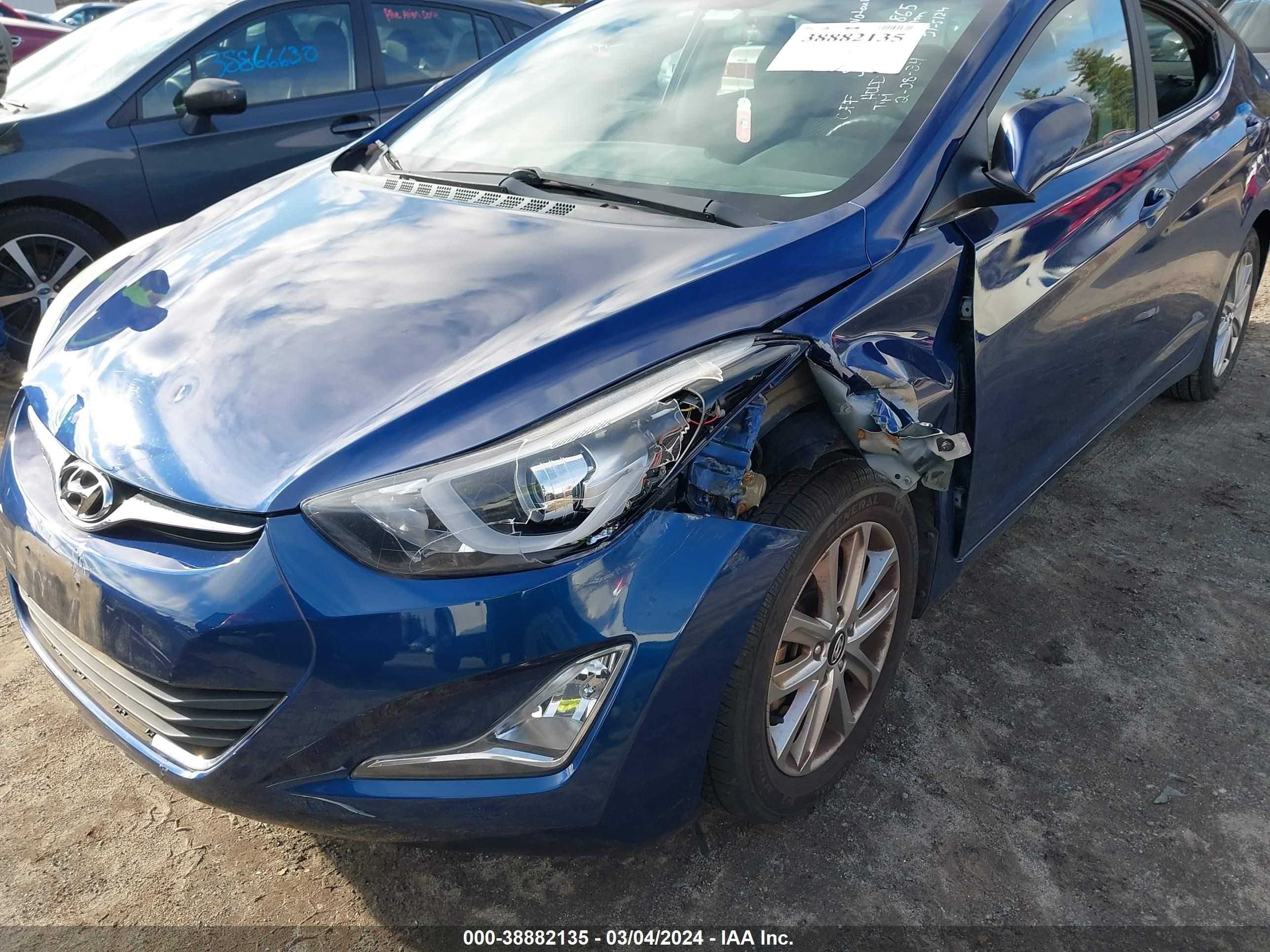 Photo 5 VIN: 5NPDH4AE9FH554662 - HYUNDAI ELANTRA 