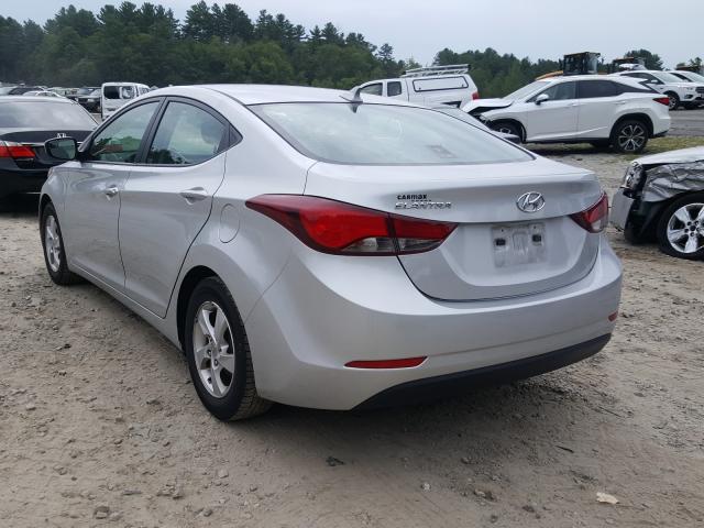 Photo 2 VIN: 5NPDH4AE9FH556590 - HYUNDAI ELANTRA SE 