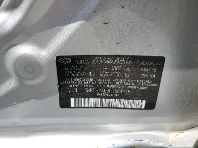 Photo 11 VIN: 5NPDH4AE9FH564446 - HYUNDAI ELANTRA SE 