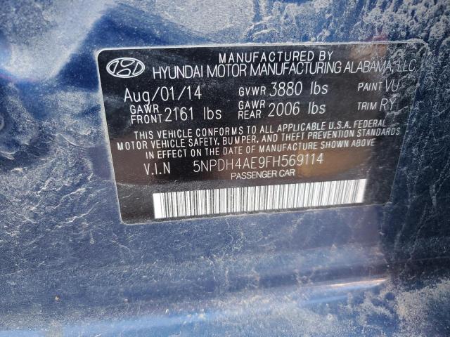 Photo 11 VIN: 5NPDH4AE9FH569114 - HYUNDAI ELANTRA 