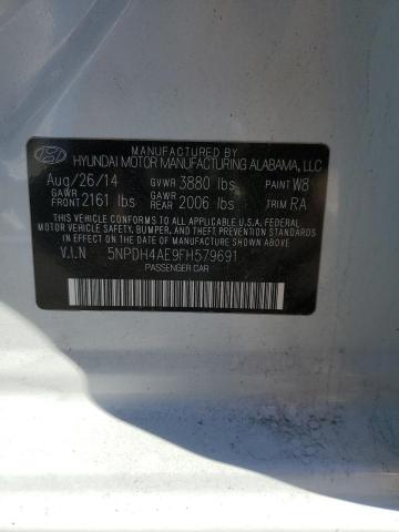 Photo 11 VIN: 5NPDH4AE9FH579691 - HYUNDAI ELANTRA SE 