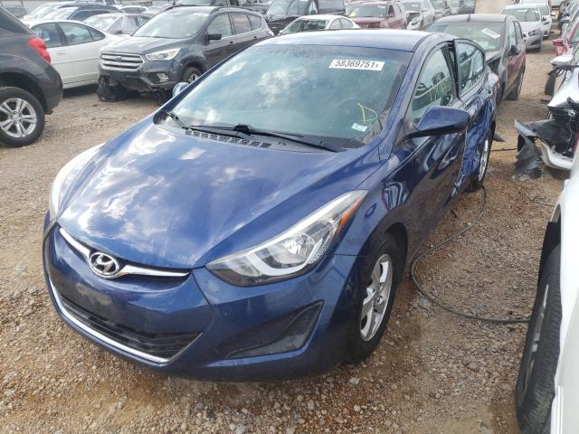 Photo 1 VIN: 5NPDH4AE9FH588309 - HYUNDAI ELANTRA SE 