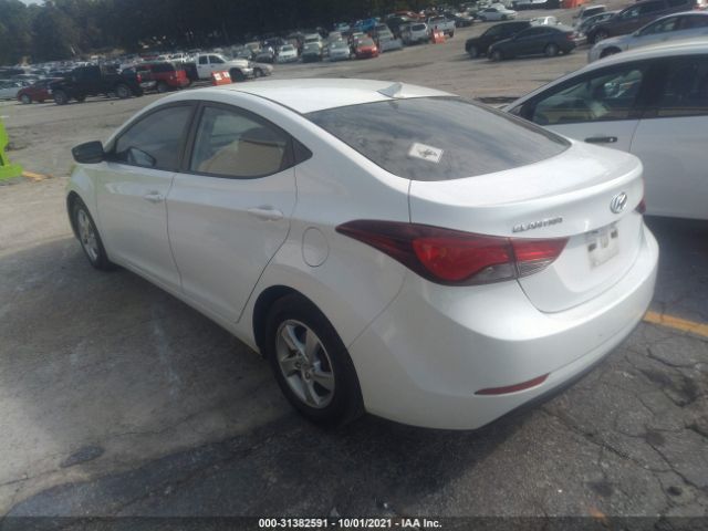 Photo 2 VIN: 5NPDH4AE9FH591677 - HYUNDAI ELANTRA 