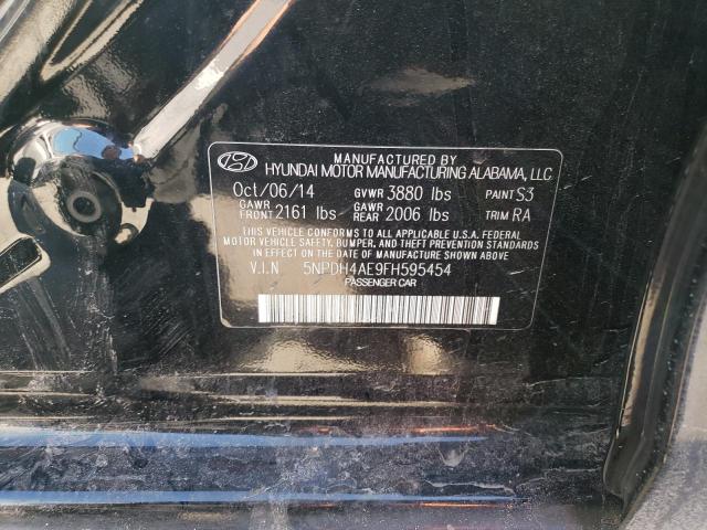 Photo 11 VIN: 5NPDH4AE9FH595454 - HYUNDAI ELANTRA 