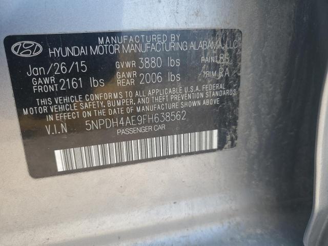 Photo 11 VIN: 5NPDH4AE9FH638562 - HYUNDAI ELANTRA SE 