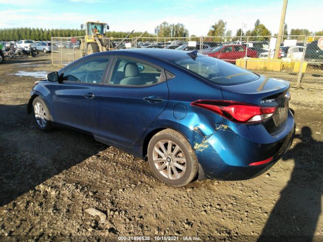 Photo 2 VIN: 5NPDH4AE9FH638965 - HYUNDAI ELANTRA 