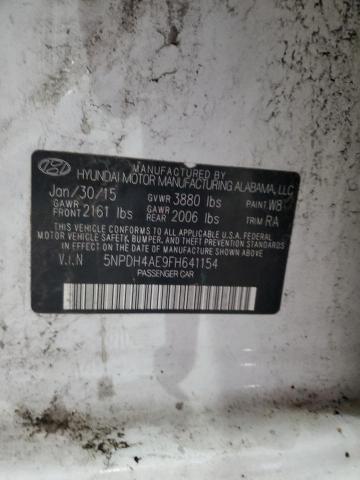 Photo 11 VIN: 5NPDH4AE9FH641154 - HYUNDAI ELANTRA SE 